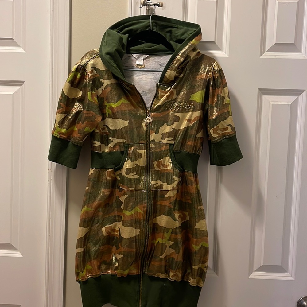 Dereon Camo Dress Hoodie